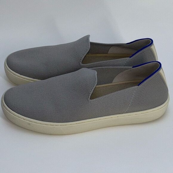 Rothy's original slip on sneaker walking shoe light gray 7 1/2 ex cond - Picture 3 of 7